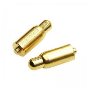 Bioráin bioráin teagmhála lódáilte an earraigh bioráin pogo saincheaptha le haghaidh táirge leictreonach